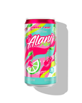 The front view of a sugar-free 8.4oz can of Cherry Twist Alani Nu Mini Energy, naturally and artificially flavored.